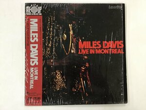 LD / MILES DAVIS / LIVE IN MONTREAL / シュリンク/帯付 [0147RR]