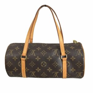 LOUIS VUITTON ルイヴィトン 【lay918D】 旧型 パピヨン26 M51386 ハンドバッグ LV モノグラム ブラウン ポーチ無し 中古