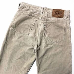 衝撃プライス！【ファン待望モデル！】【Levi‘s リーバイス】515-15コーデュロイパンツ【サイズW29/L34】ベージュ ボトムス N-V6