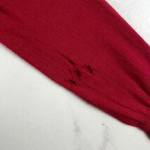美品 Vivienne Westwood ヴィヴィアン・ウエストウッド ウールカーディガン 刺繍 毛 オーブトップス ピンク レディース サイズM*KC1146_画像6