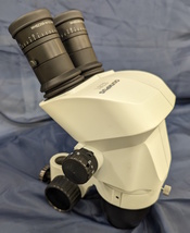 OLYMPUS オリンパス 実体顕微鏡 SZ61-60 接眼レンズWHSZ20X-H/12.5 フォーカスマウント SZ2-STB3_画像1