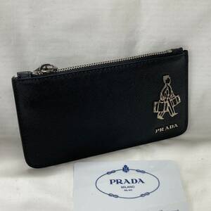 4227-2　PRADA × PORTER プラダ ポーター コインケース 小銭入れ 財布　ギャランティーカード