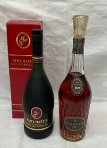 4037-1千A1A2　未開栓 REMY MARTIN NAPOLEON EXTRA OLD レミーマルタン ナポレオン エクストラ　CAMUS　カミュ　XO　ブランデー　古酒