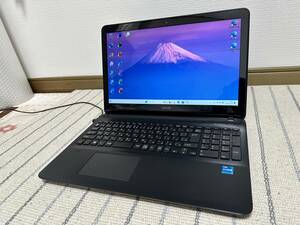 Win11 Office2021 VAIO i5 4210U 8GB 新品SSD512GB DVD USB3.0 Bluetooth HDMI テンキー Webカメラ 年賀状 地デジ 初心者歓迎