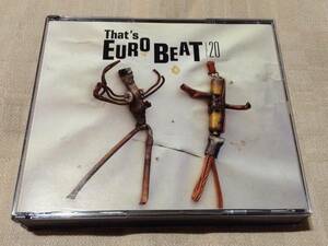 「ザッツ・ユーロビート/THAT'S EUROBEAT VOL.20」初回盤2枚組CD