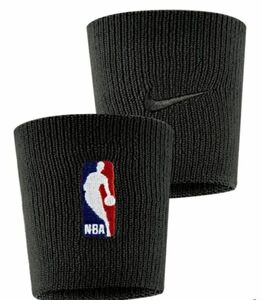 黒１組（２個入り）リストバンドナイキエリートNBA（検索ヘッドバンドヘアバンド）