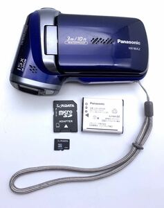 Panasonic/パナソニック　デジタルムービー　HX-WA2　ブルー　デジタルビデオ　現状品