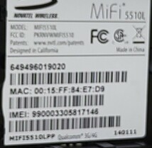 SIMフリー ルーター Verizon MiFi 5510L Jetpack 4G LTE 海外端末 モバイルルーター_画像8