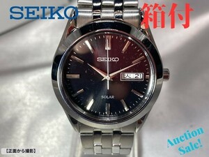 [ moveable goods ]SEIKO Seiko Spirit wristwatch V158-0AZ0 solar quartz 2009 year 6 month,2019 year . manufacture 