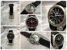 【可動品】SEIKO5 セイコーファイブ 裏スケルトン 腕時計 文字盤色:黒 自動巻 7S26-02J0　ヴィンテージ_画像9