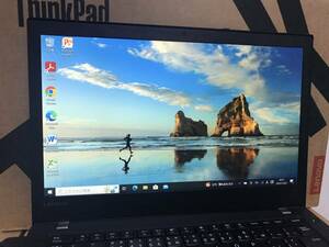 ★ Lenovo ThinkPad T470 Core i5 7300U 2.60GHz/16GB/SSD 256GB WLAN Bluetooth フルHD Webカメラ　タッチパネル Win10　PRO 22H2