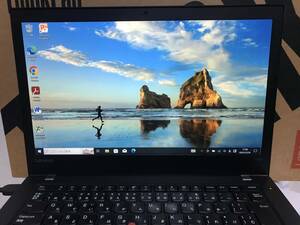 ◆ Lenovo ThinkPad T470 Core i5 7300U 2.60GHz/16GB/SSD 256GB WLAN Bluetooth フルHD Webカメラ　タッチパネル Win10　PRO 22H2