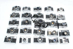 ★25個 まとめ売り★ OLYMPUS TRIP 35 /YASHICA Half 17 /Aires VISCOUNT 等 レンジファインダー！ #08521 #1219162 #08571