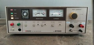 【ジャンク品】菊水電子工業　アース導通試験器　KIKUSUI TOS6100