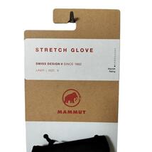 【新品】Mammut Stretch Glove SIZE8 黒_画像6