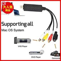 USB2.0 ビデオキャプチャー Amtake DATA ビデオ/VHS DVD ダビング パソコン取り込み ビデオキャプチャー gv-usb2 Mac対応_画像2