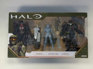 HALO Infinite TOVARAS, Active Camo MASTER CHIEF, HYPERIUS Figure 3 Pack / NEW 海外 即決