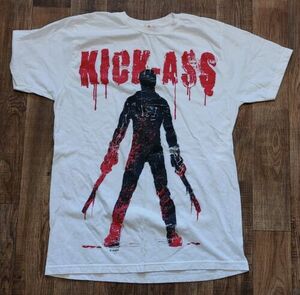 Bay Island - 2010 LTD - Kick-Ass Movie Promo Shirt - Size Large 海外 即決