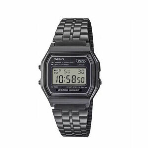 Casio A158WETB-1A Youth 36.8 × 33.2 MM Black 海外 即決