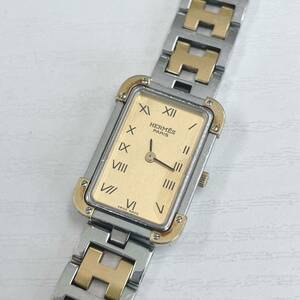 ●HERMES エルメス 腕時計 クロアジュール CR1.240 クォーツ ジャンク