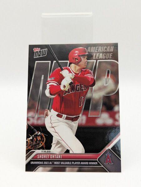 限定 大谷翔平 topps now MVP カード