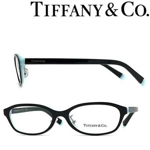 TIFFANY&Co. ティファニー ブラック×スカイブルー メガネフレーム ブランド TF2182D-8055