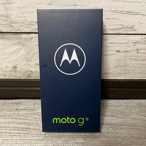  新品未使　moto g13 マットチャコール