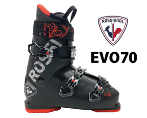 新品即納＆送料無料！2023-24 ロシニョール・メンズ用スキーブーツ「EVO70／RBL8150」29.0cm／BLACK