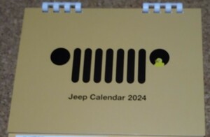 2024年　卓上カレンダー　Jeep