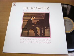 LPx683／ホロヴィッツ：ベートーヴェン ピアノソナタ第23,21番「熱情」「ワルトシュタイン」.