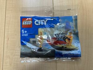 LEGO レゴ シティ シリーズ　30368 ポリバッグ 消防水上バイク