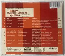 BOBBY BURGESS BIGBAND EXPLOSION/LIVE AT ROSENAU VOL.1-トロンボーン奏者のボブ・バージェス/ドイツジャズ・ビッグ・バンドの伝統_画像3