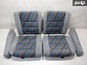  rare! Missoni cloth Lancia original 31D5 delta integrale 16V rear seats after part seat the back side bearing surface set alcantara shelves 2D25