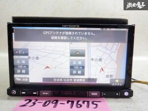 動作OK pioneer パイオニア carrozzeria カロッツェリア ナビ カーナビ ナビモニター 2015年データ CD DVD AVIC-RZ33 棚2J12