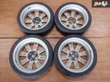 ダイハツ純正 ホイール 16インチ 4.5J +45 4穴 PCD100 タイヤ 165/45R16 ファルケン ZE914 4本 ムーヴ カスタム タント ★ 棚1G21_画像6