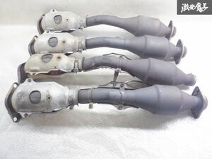 日産純正 HR15DE 9U系 触媒 キャタライザー コア 4本セット 素材用 Z12 キューブ E11ノートなど 棚2Q13