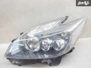 トヨタ純正 ZVW30 プリウス 前期 中期 LED ヘッドライト ヘッドランプ 左 左側 助手席側 KOITO 47-30 棚2L24