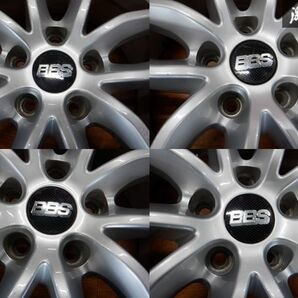 BBS SX ホイール 17インチ 7.5J +35 PCD112 5穴 4本 225/50R17 スタッドレス IG50 VW シャラン アウディ A6 KBA50585 ★ 棚1G13の画像6