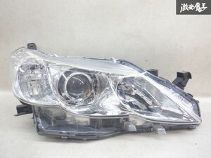 トヨタ純正 GRX130 マークX 前期 HID ヘッドライト ヘッドランプ 右 右側 運転席側 KOITO 22-348 棚2L15