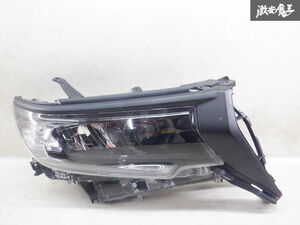 レンズ綺麗 トヨタ純正 TRJ150W ランドクルーザープラド 後期 LED ヘッドライト ヘッドランプ AFS 右 右側 運転席側 KOITO 60-262 棚2K14