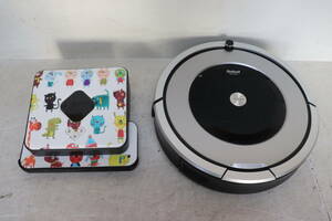 Y12/342 iRobot アイロボット Roomba ルンバ 876 Braava 380j ロボット掃除機 ２台セット 動作未確認 ジャンク