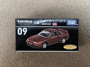 ☆新品 未開封☆トミカ くじ プレミアム 日産 ニッサン スカイライン GT-R BNR32 R32 赤色 09 N賞 セブンイレブン イトーヨーカドー 数量:2