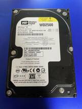 WD、3.5インチHDD、250GB、SATA、WD2500JS-55NCB1、WCANK1857306_画像1