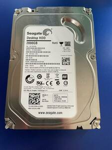 2.0TB、Seagate、ST2000DM001、F/W：CC25、DesktopHDD、Z4Z