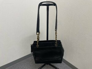 【中古品】CHANEL シャネル キャビアスキン トート ショルダーバッグ レザー RA-02