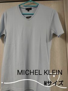 VネックTシャツMICHEL KLEIN HOMMEミッシェルクランオム