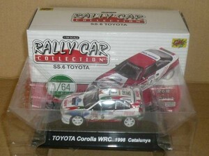 CM’s 1/64ラリ－カ－ SS.6トヨタ カロ－ラWRC 1998カタル－ニャ