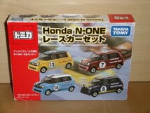 トミカ HONDA N-ONE レースカーセット[箱傷み]_画像1