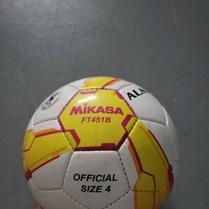 ALMUNDO 検定球 4号 FT451B-YP （イエロー/ピンク）サッカーボール3