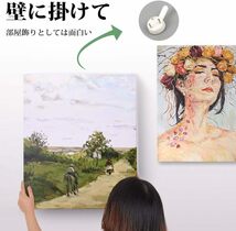  油絵 キャンバス 12枚入 木枠 張りキャンバス 画材 木枠 キャンバスボード 水彩画・油絵画・アクリル絵兼用カンバス _画像5